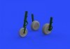 Eduard 672159 Me 262 wheels 1/72 AIRFIX
